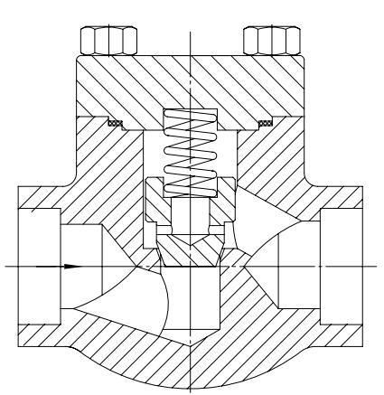 FORGED STEEL CHECK VALVE